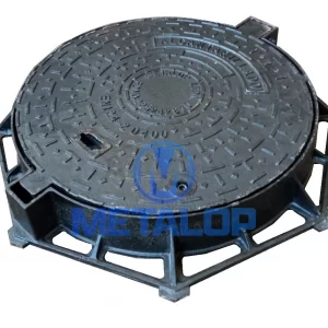 Tapa Alcantarillado Fierro Dúctil D400 Nch 2080