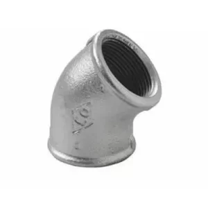 CODO 45º AC. GALVANIZADO. ASTM A-197 CLASE 150